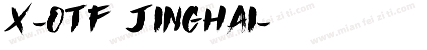 X-OTF Jinghai字体转换